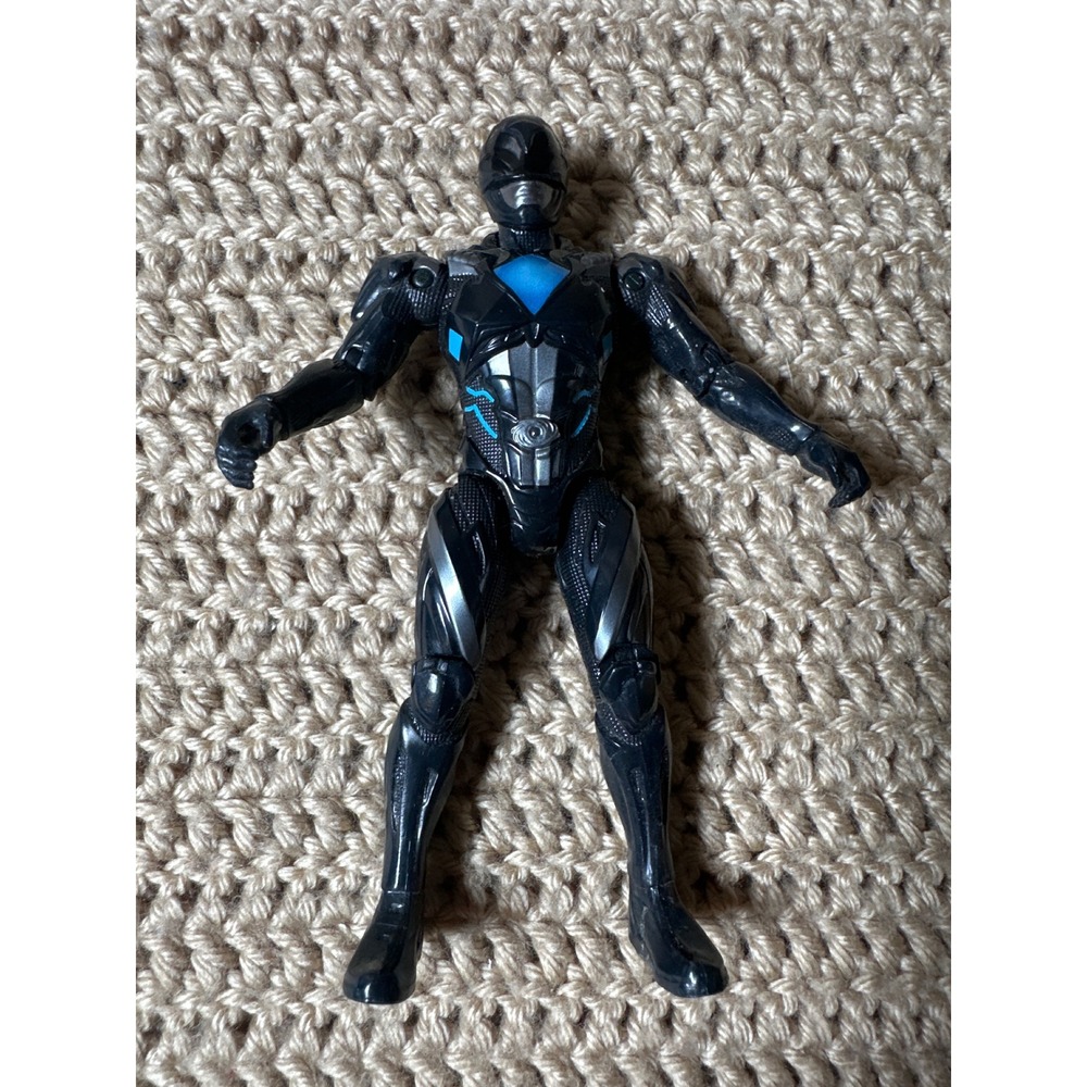 Power Rangers 2017 Movie Black Ranger Action Figure 5.5 Inch Zack Taylor Toy